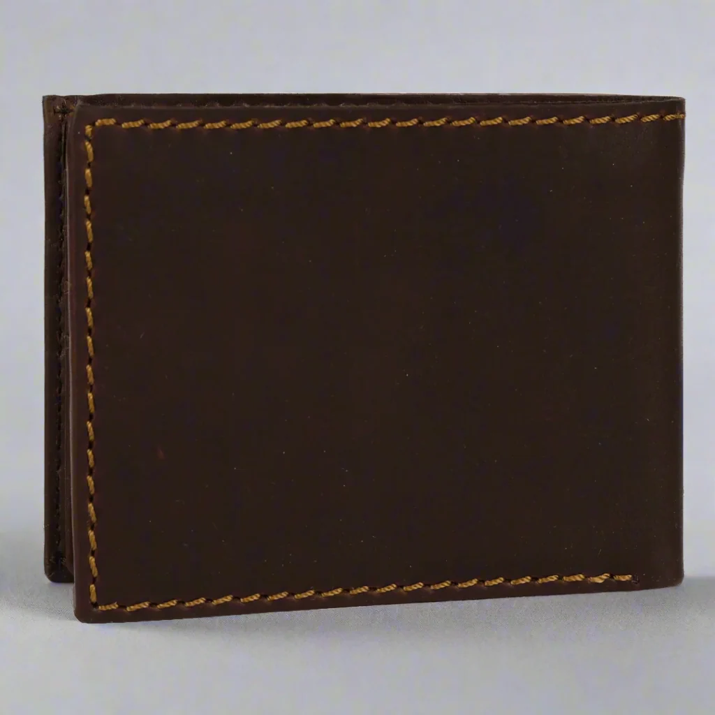 MET Men's Bifold Flip Up RFID Leather Wallet - Image 6