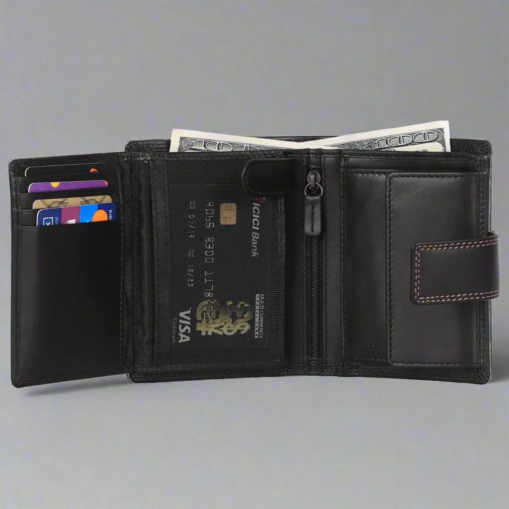 MET Men's Fashion Leather Wallet - Image 9