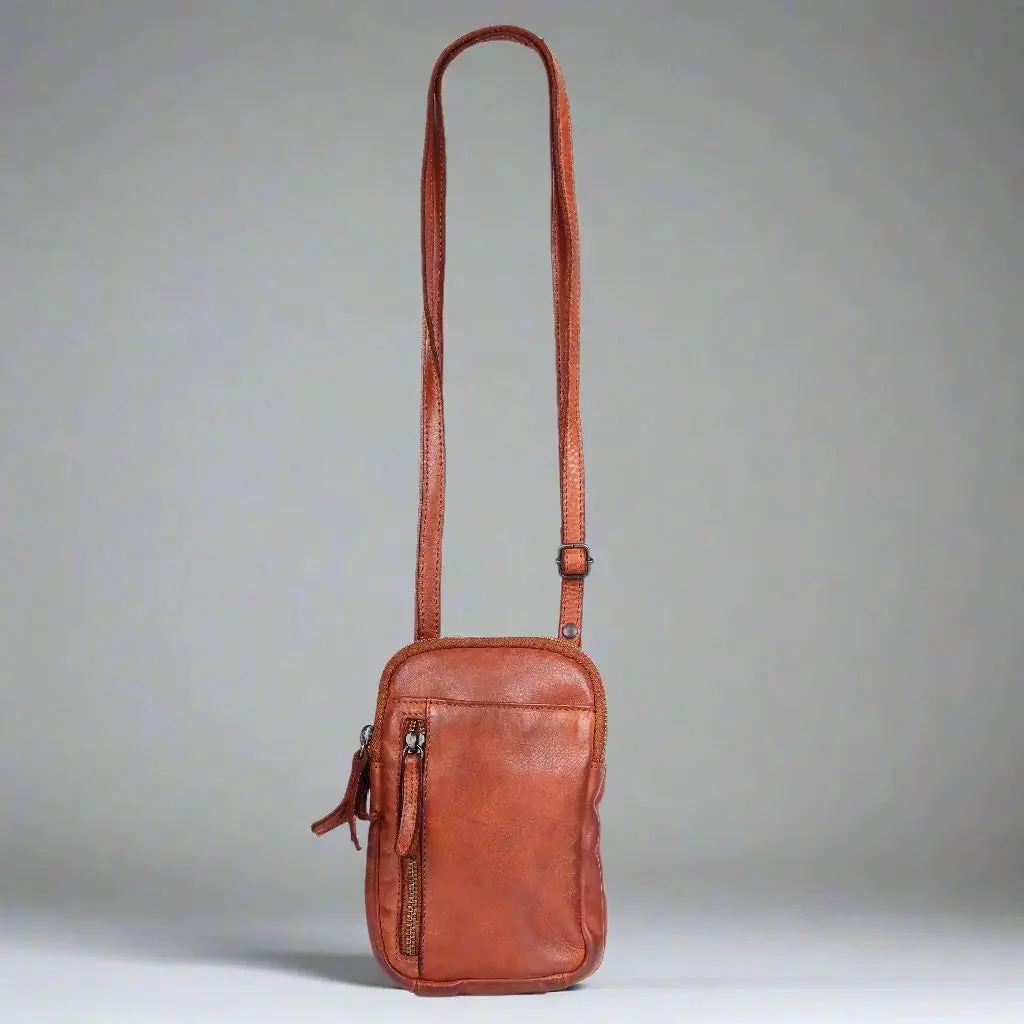 MET Small Leather Crossbody Bag - Image 12
