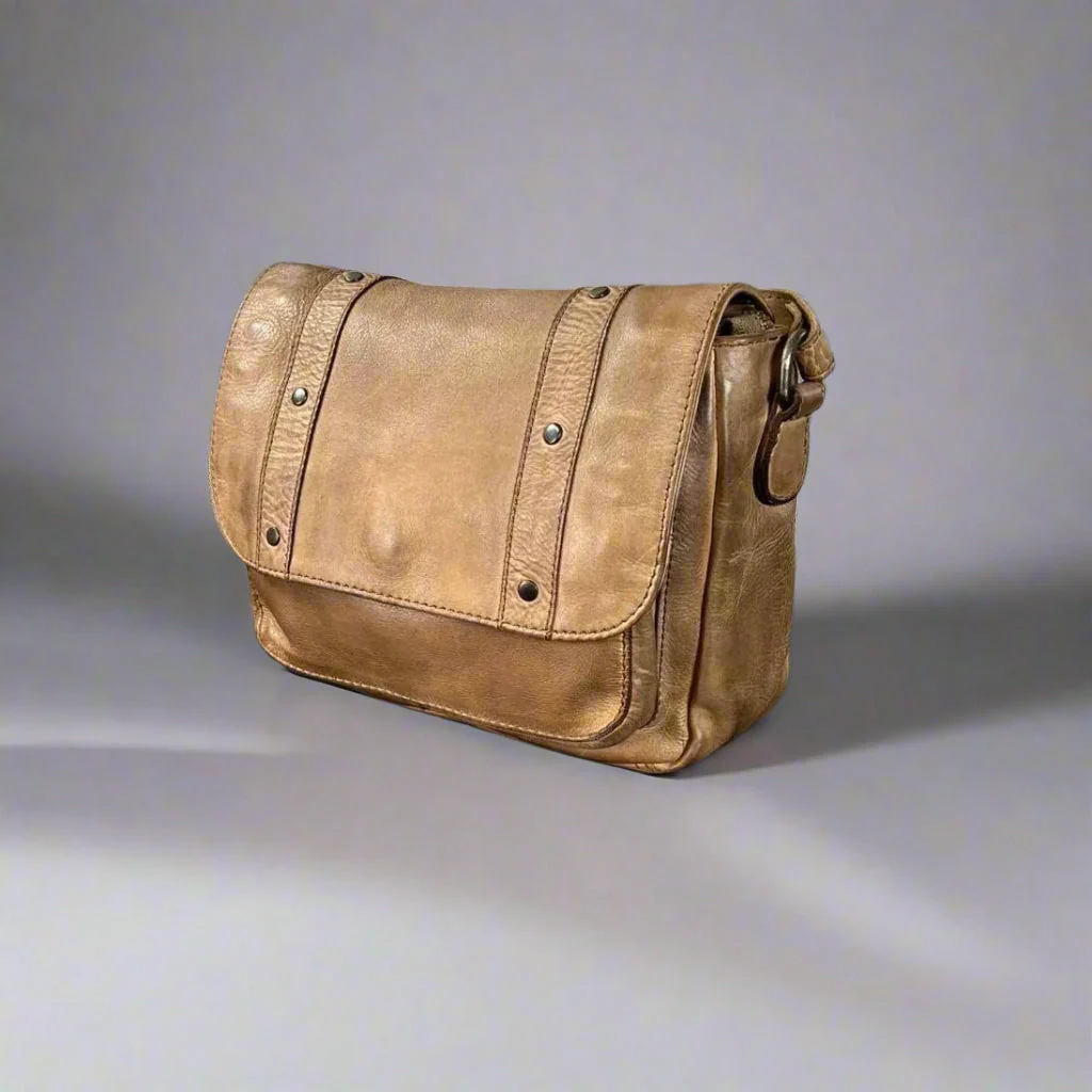 MET Studded Leather Crossbody Bag - Image 5