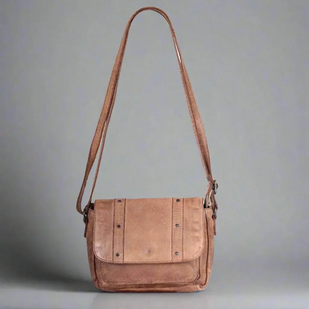 MET Studded Leather Crossbody Bag - Image 7