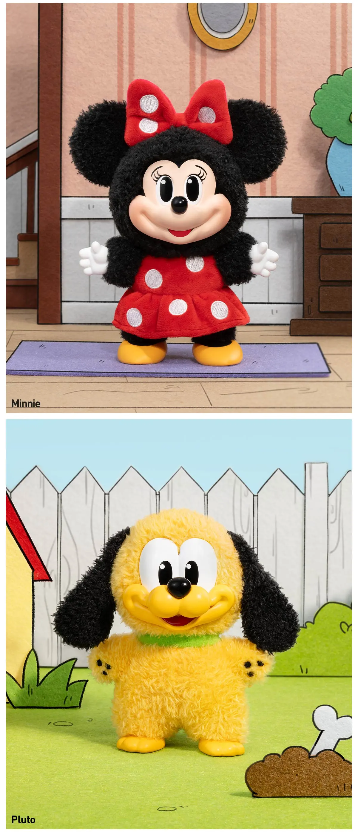 Mickey Family Cute Together Keychain Series Figures - Image 6