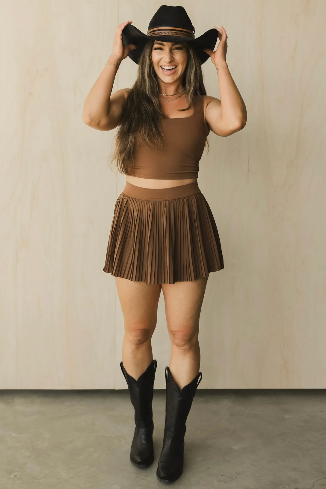 Micro Pleated Skirt - Image 39