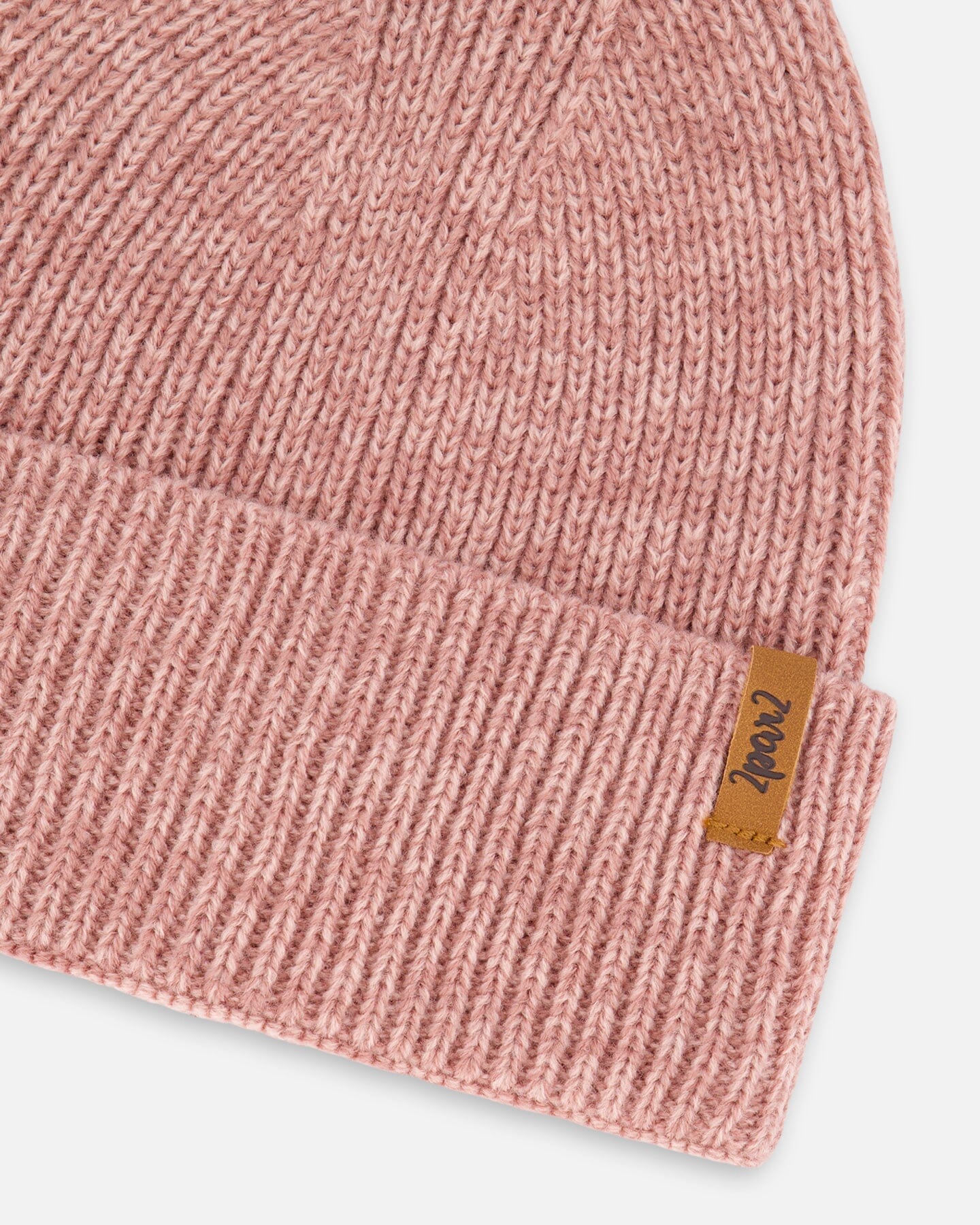 Mid-Season Knit Hat Dusty Pink - Image 3