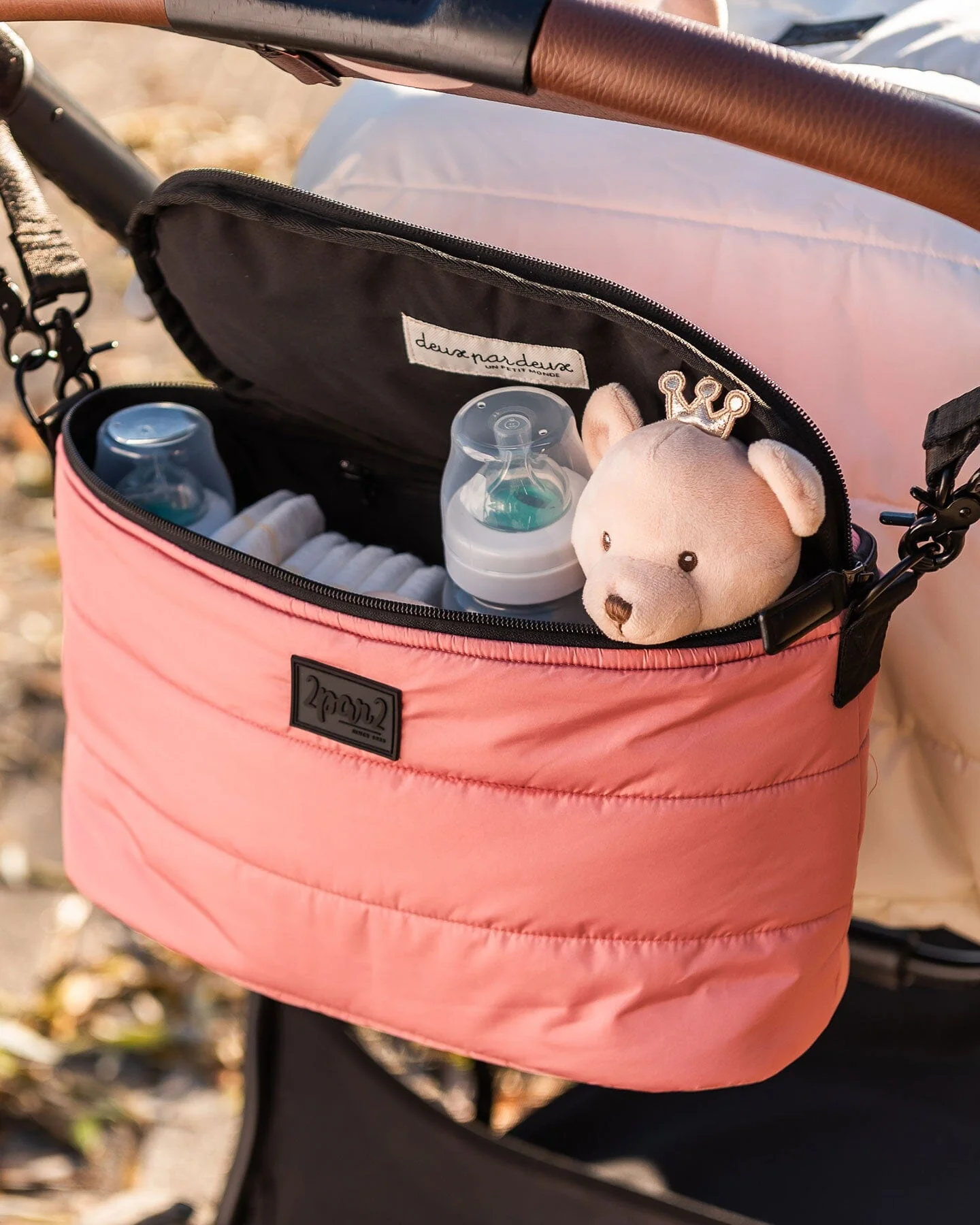 Mini Diaper Bag Brown Sugar - Image 4
