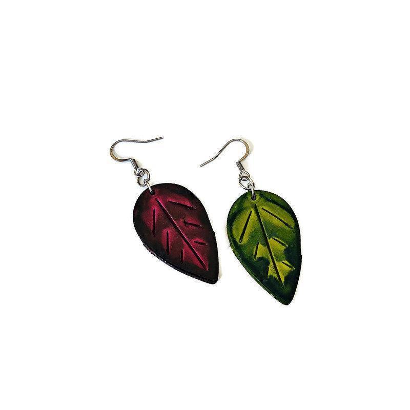 Mix and Match Leaf Earring Set - Image 7