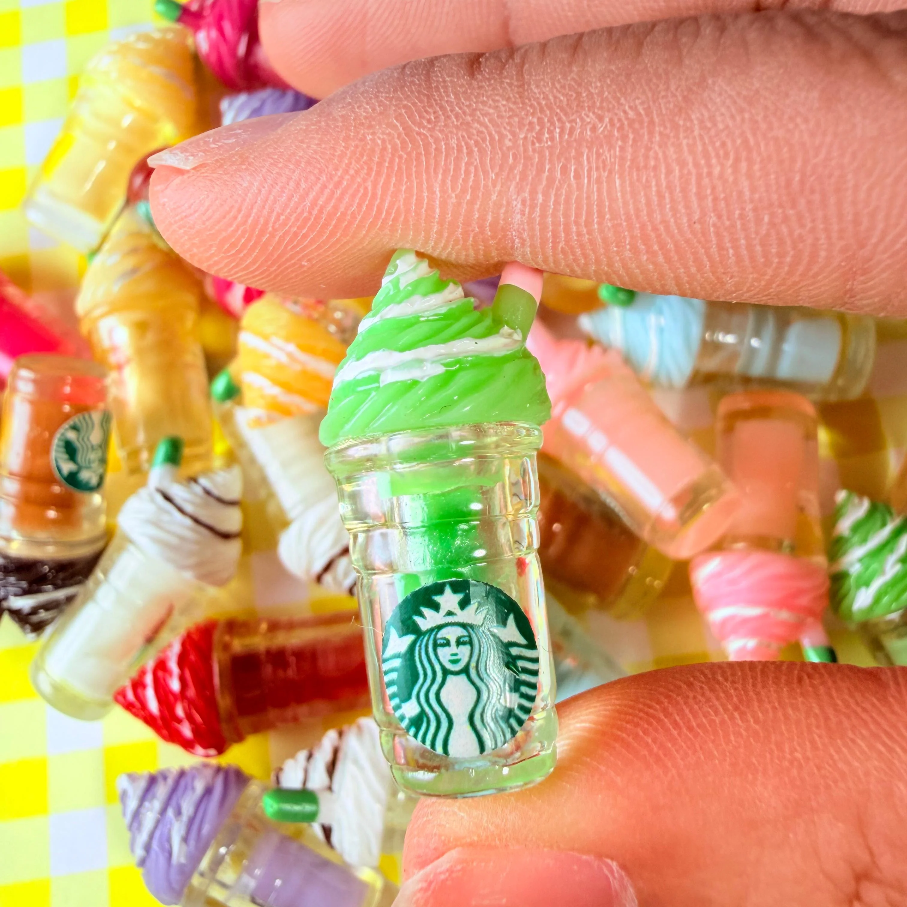 Mixed Frappuccino Drink Charms for DIY Crafts - Image 6