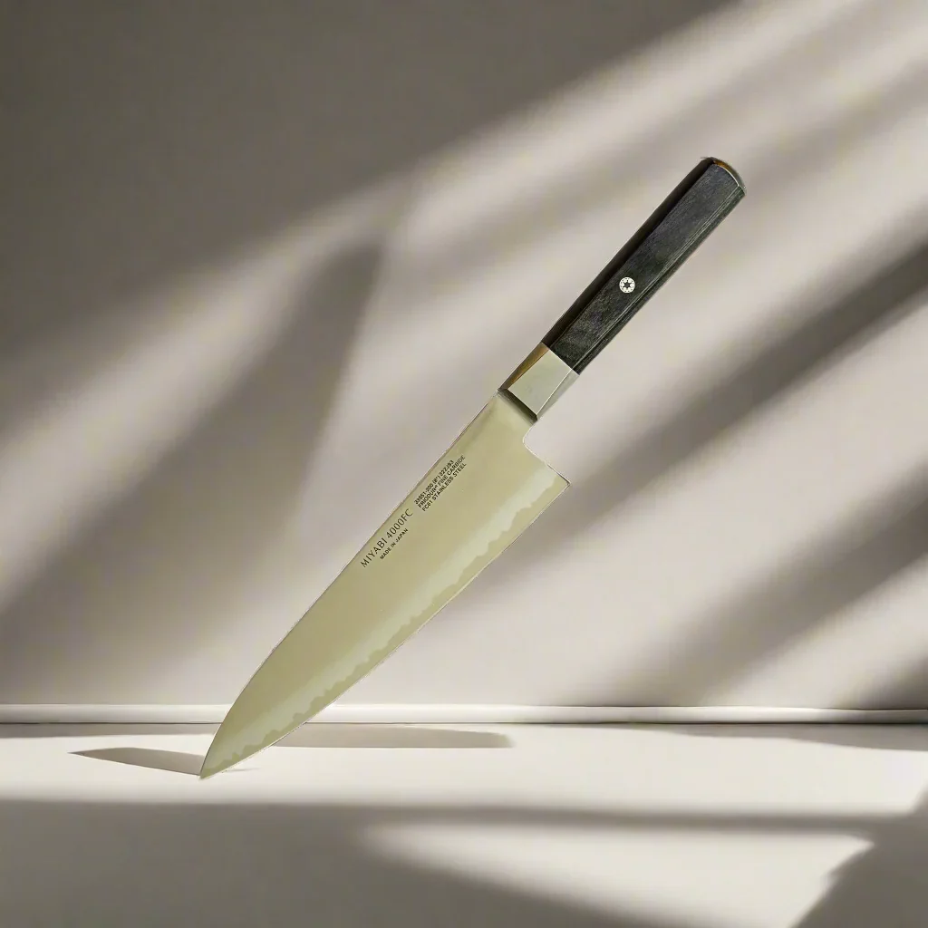 Miyabi 4000 FC Gyutoh Knife 8" – Black Handle - Image 4