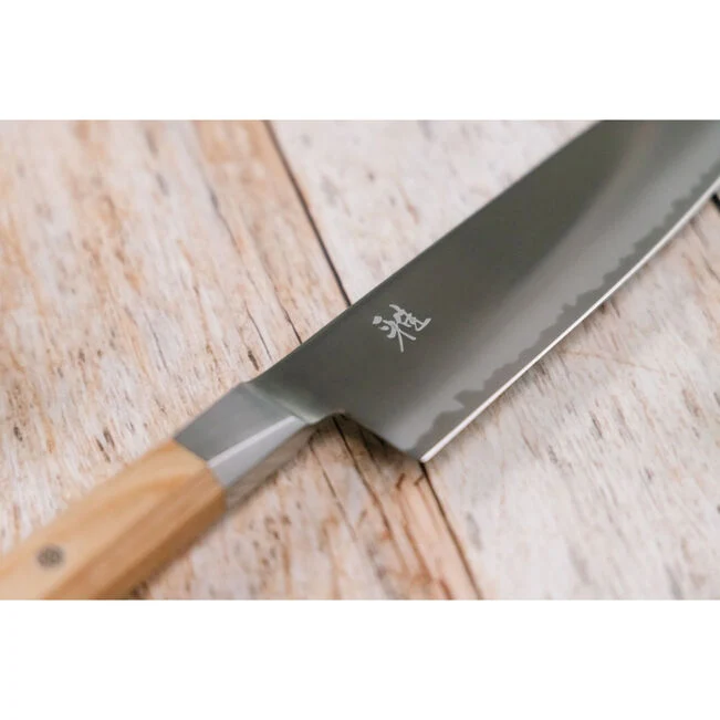 Miyabi 4000 FCV2 Koya Gyutoh Knife 8" – Beige Handle - Image 7