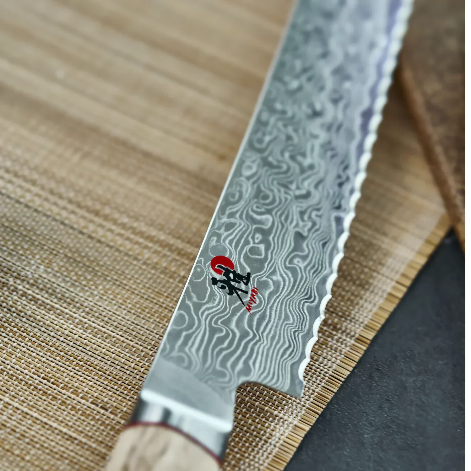 MIYABI 5000 MCD - 9-inch - Bread knife, brown - Image 2