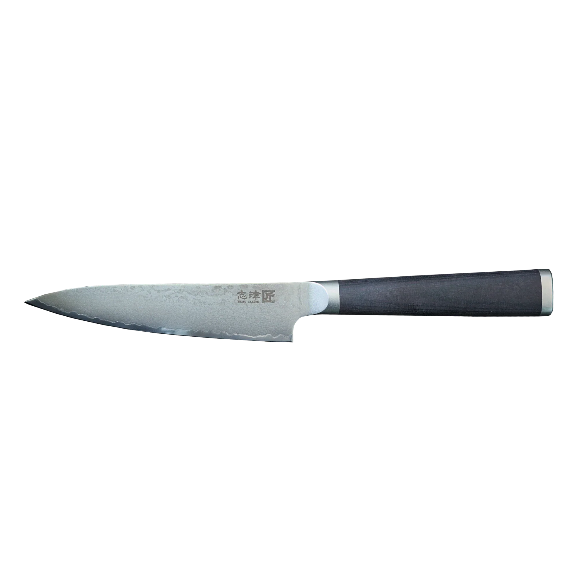 Miyako SUS 130mm Petty Knife - 33 Layer Damascus Steel Blade – Made in Japan - Image 4