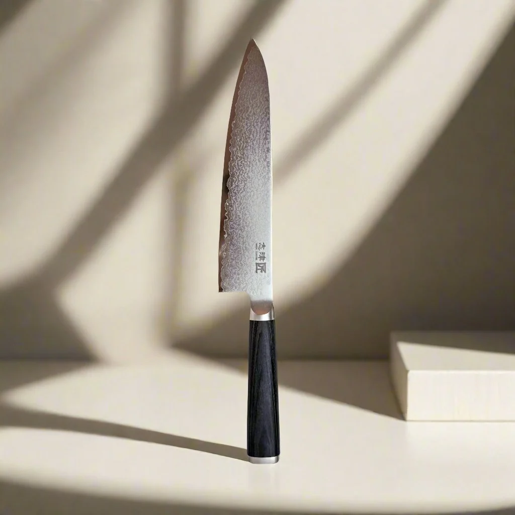 Miyako SUS 210mm Gyuto Knife | 33 Layer Damascus Steel Blade – Made in Japan - Image 3