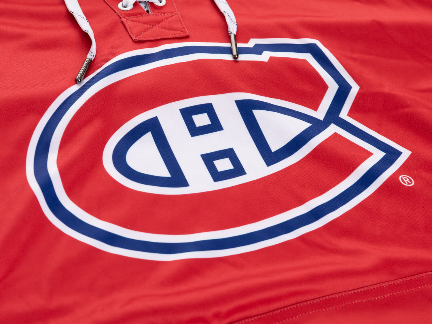 Montreal Canadiens Hockey Lace Hoodie - Image 4