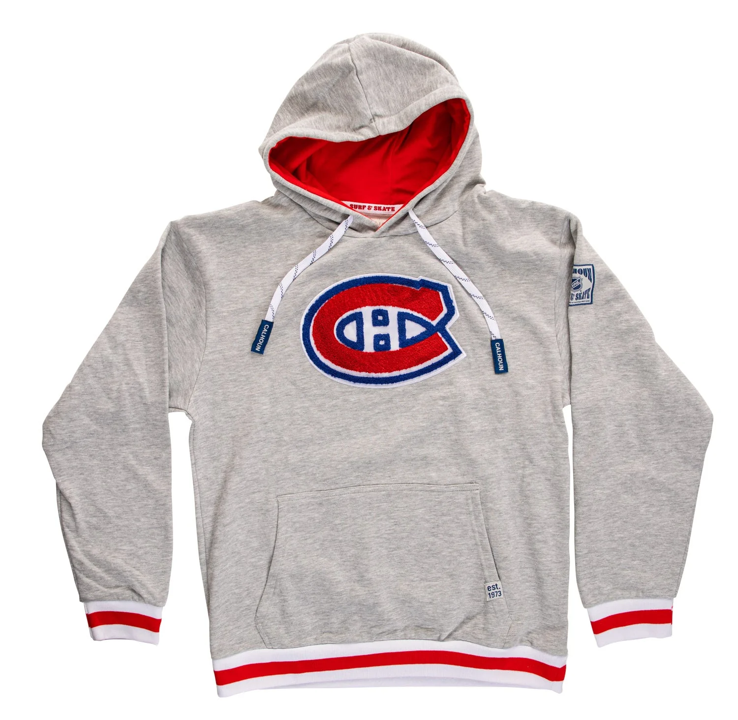 Montreal Canadiens "Muskoka Style" Premium Chenille Woven Logo Hoodie - Image 5