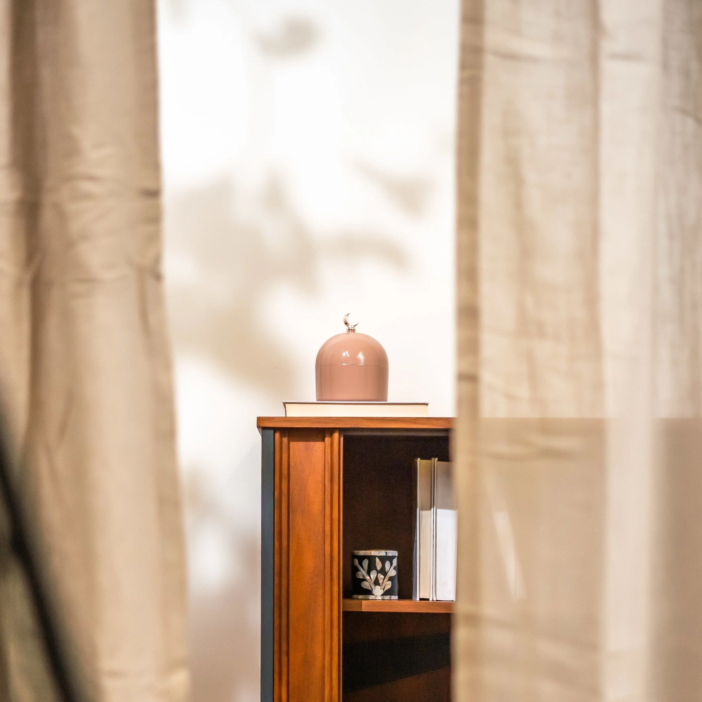 Moon Dome Jar - Terracotta Rose - Image 2