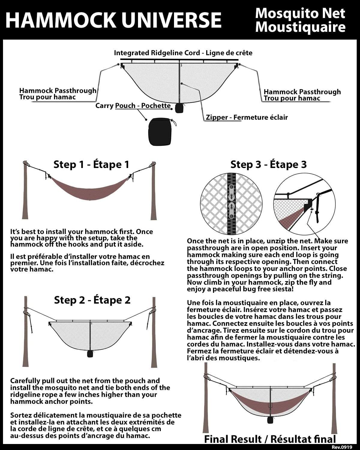 Mosquito Net for Hammocks - No-see-ums Mesh - Image 13