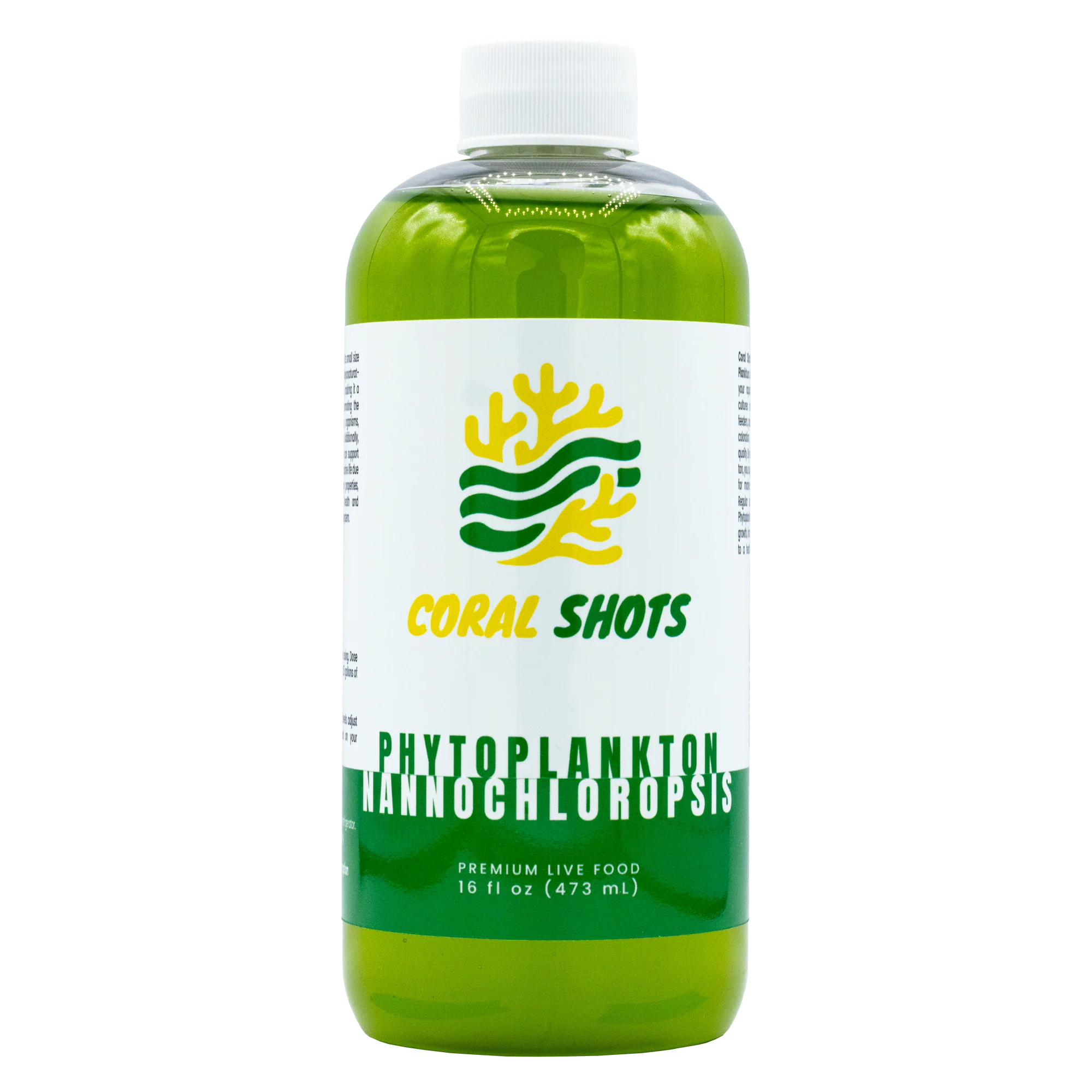 Nannochloropsis Live Phytoplankton - Coral Shots