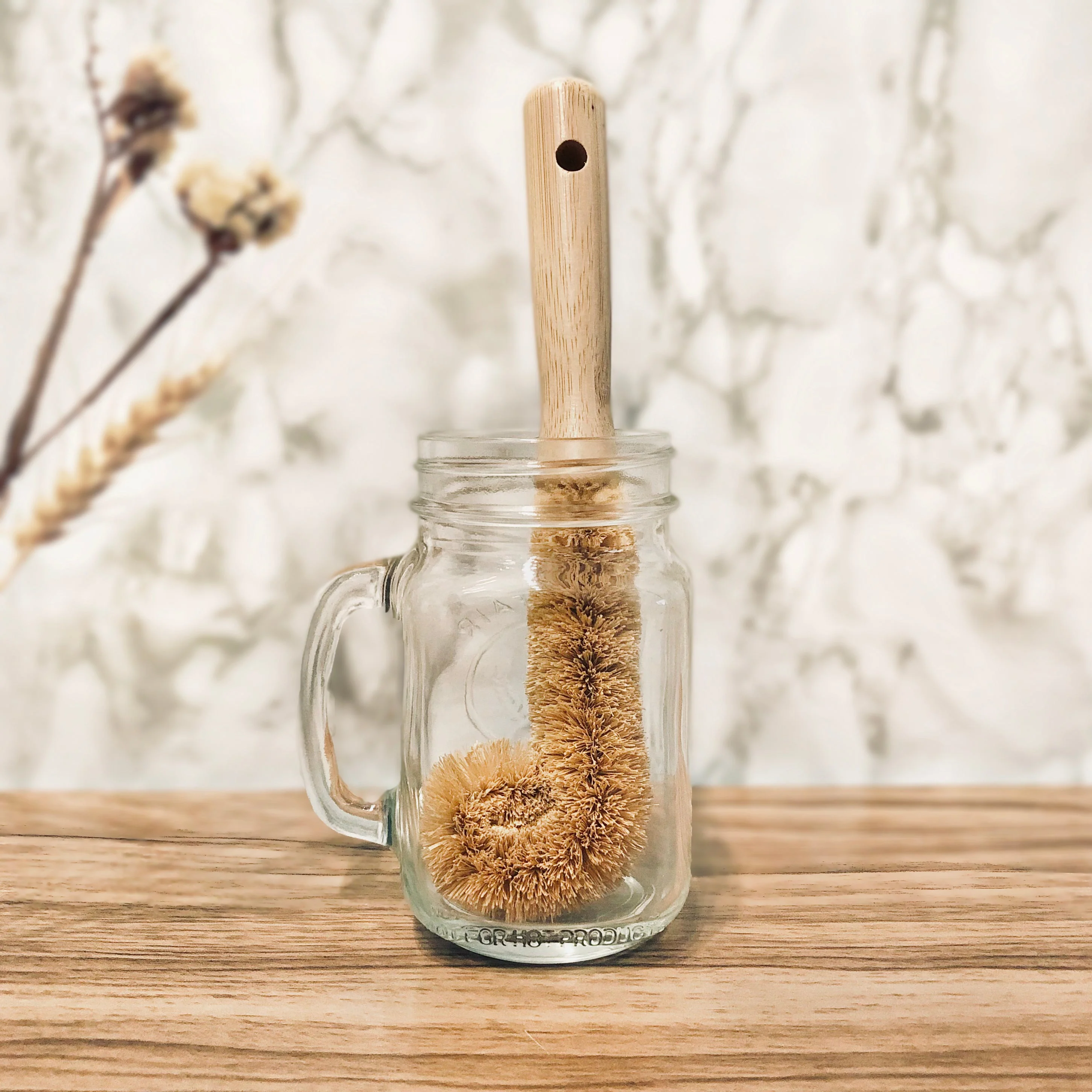 Natural Coconut Bottle Brush - Image 4