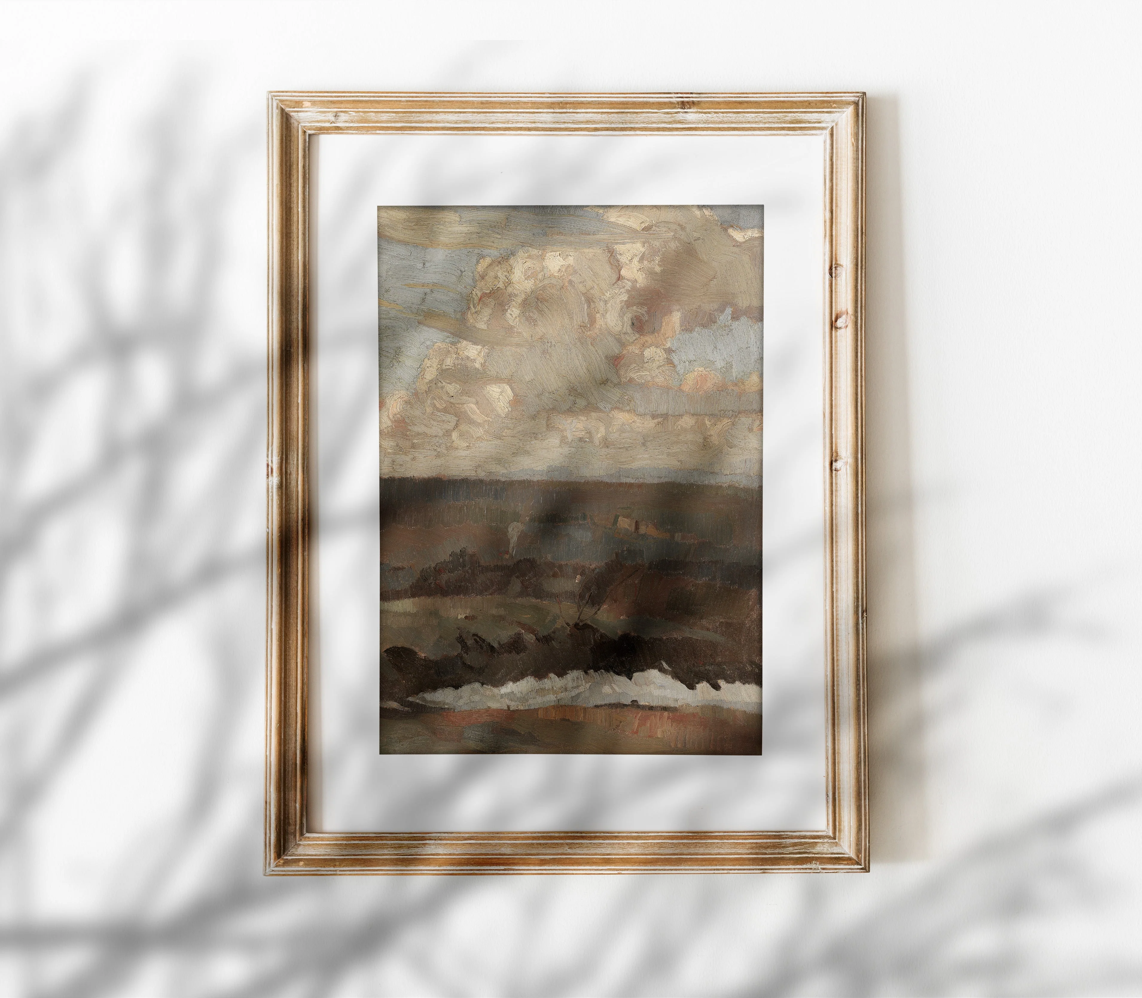 Neutral Landscape Art Print L0202 - Image 2