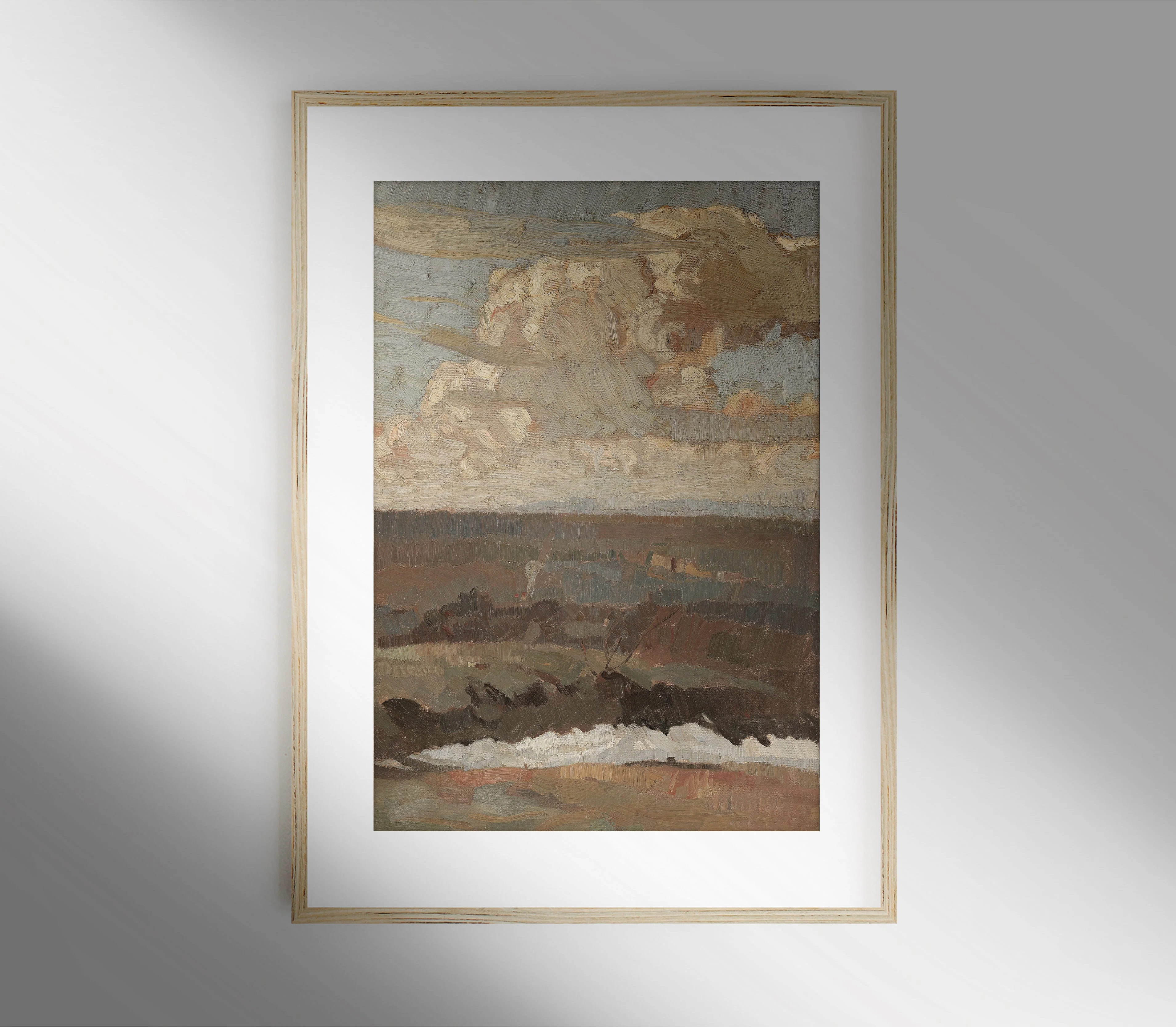 Neutral Landscape Art Print L0202 - Image 4