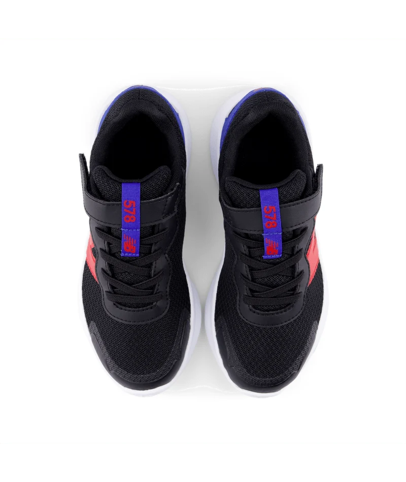 New Balance 578v1 Bungee Lace - Preschool Kids Running Shoes - Image 4