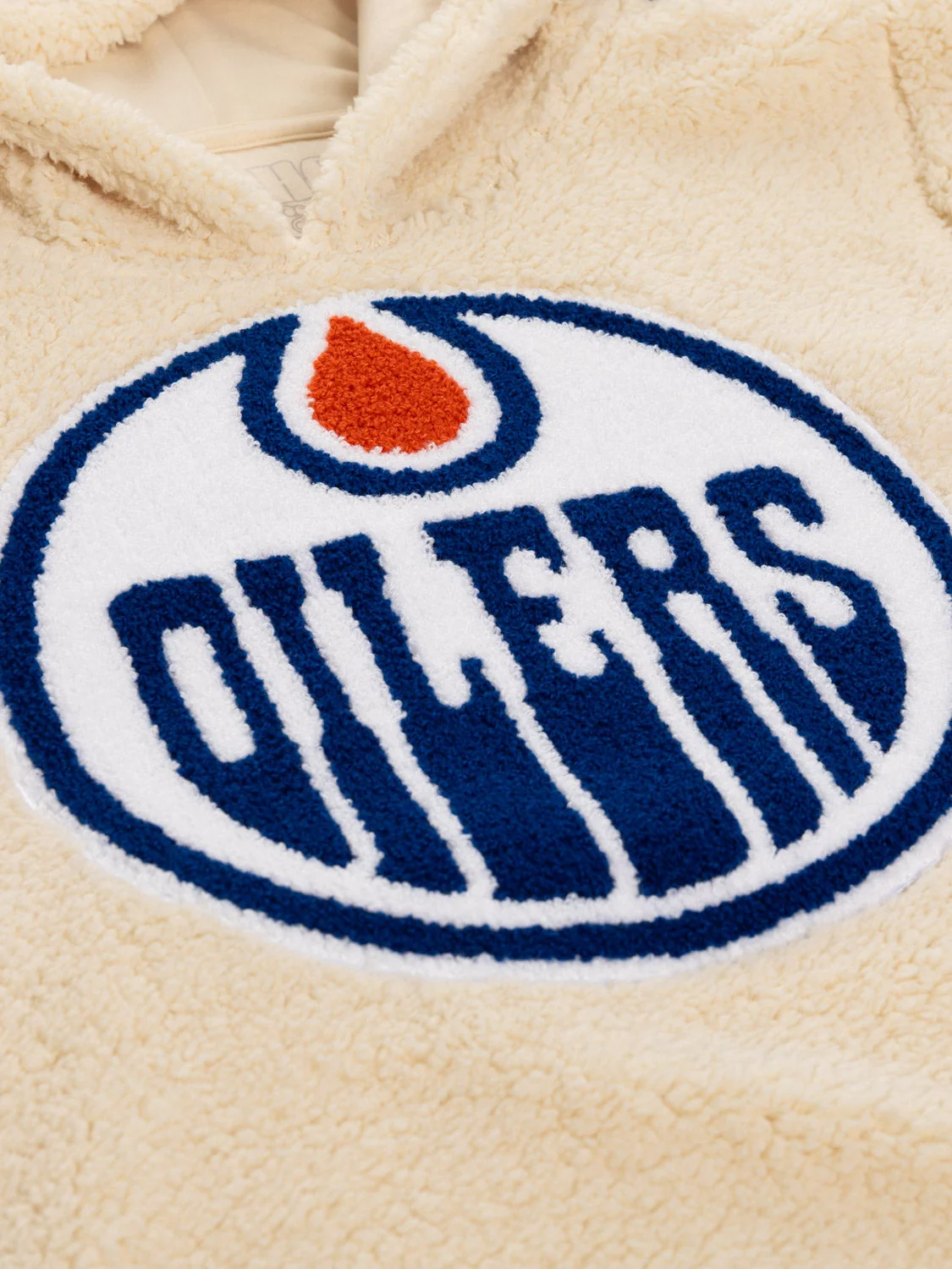 NHL Edmonton Oilers Ladies Sherpa Hoodie - Image 4
