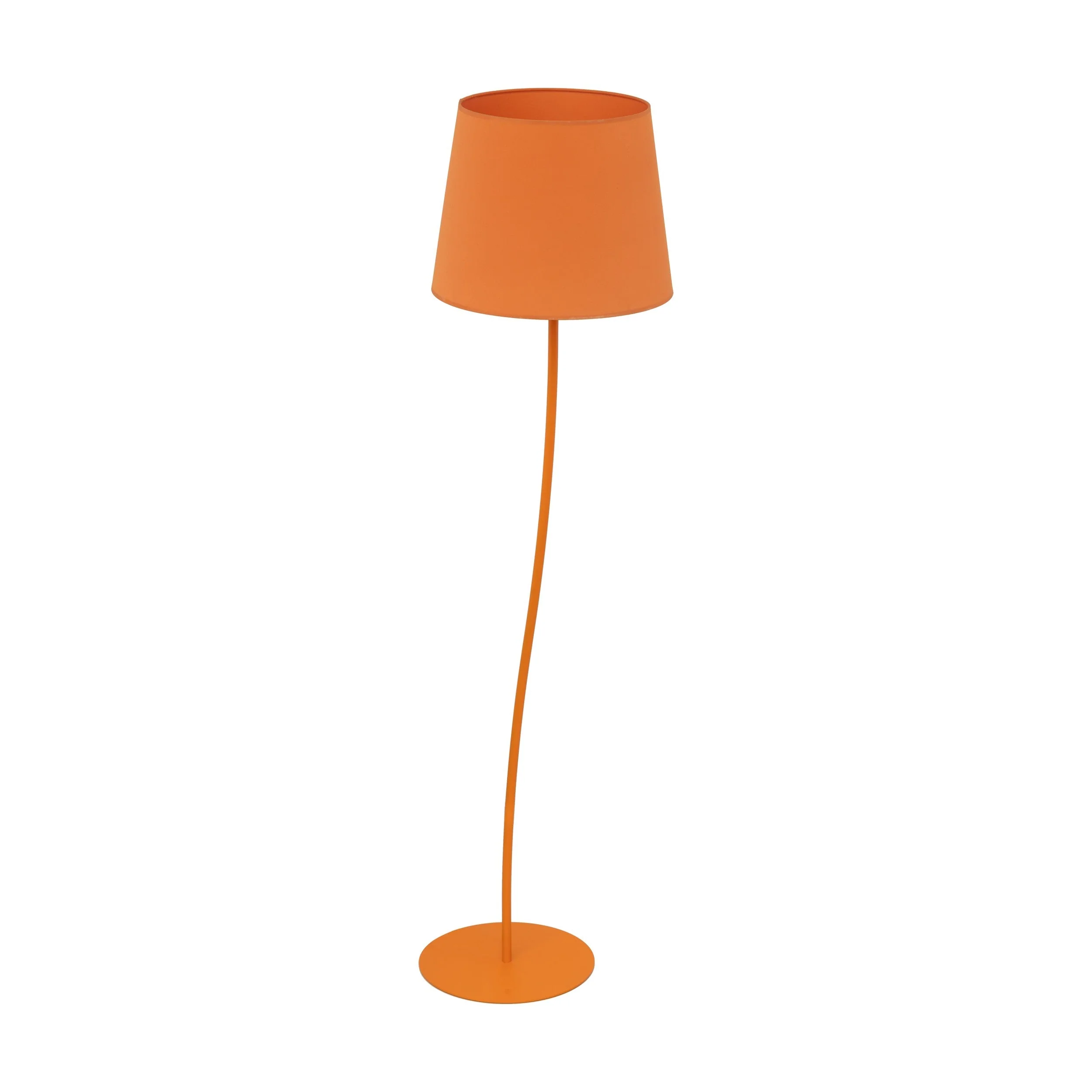 NICOLA Orange Mid-Century Modern Floor Lamp for Living Room, Bedroom & Office – Retro Minimalist Lighting - Image 7