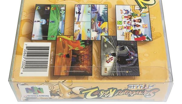Nintendo N64 SNES Super Nintendo (Game Box) EVORETRO PET Protectors - Pack of 25 - Image 5