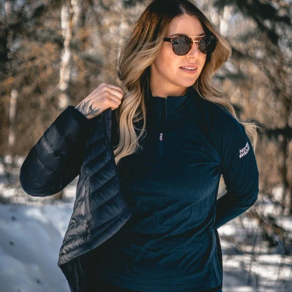 NorthWool Women's Merino Blend 1/4 Zip Pullover — Heavyweight - Image 7