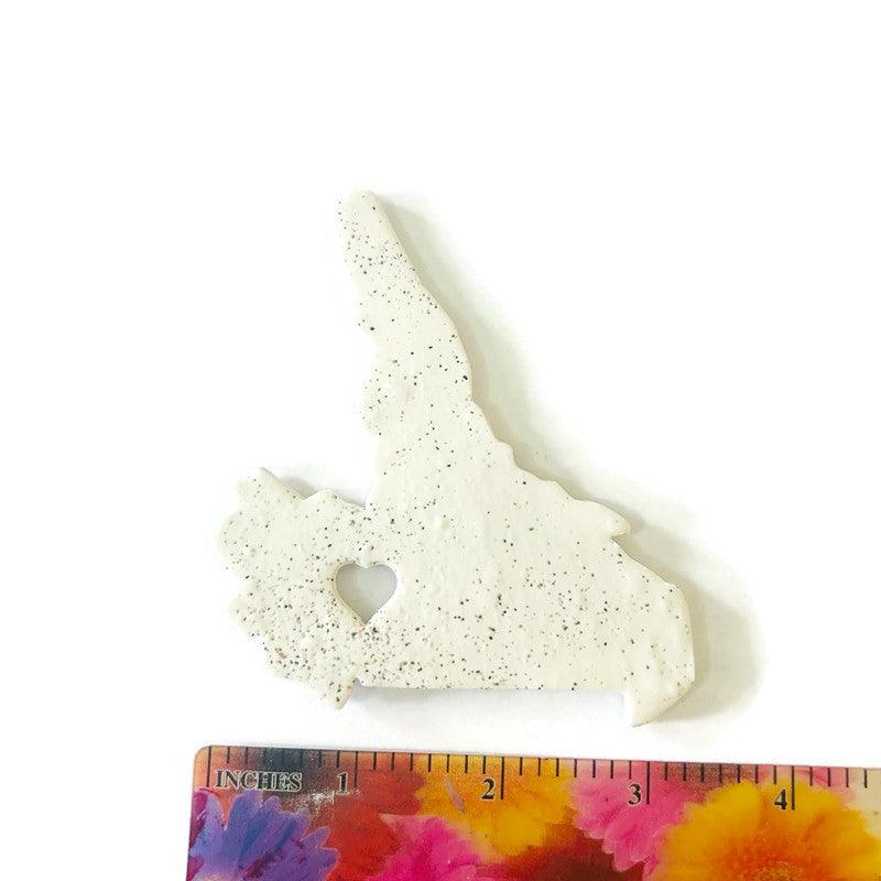 Nova Scotia Fridge Magnet Handmade from Clay & Beach Sand - Image 8