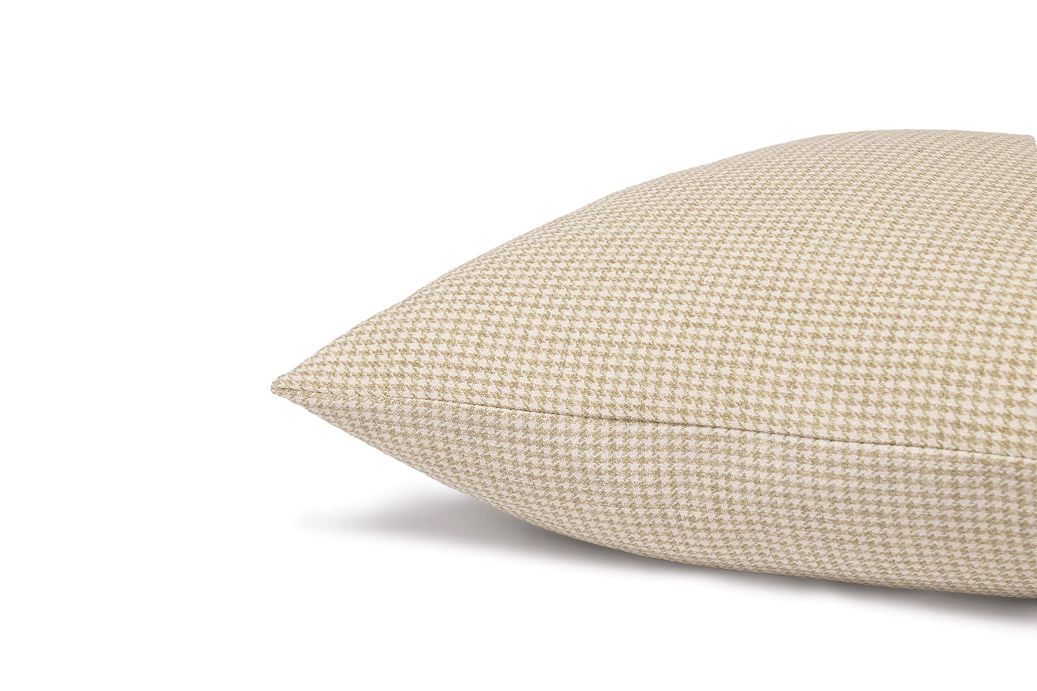 Oat Houndstooth Cushion Cover - Image 5