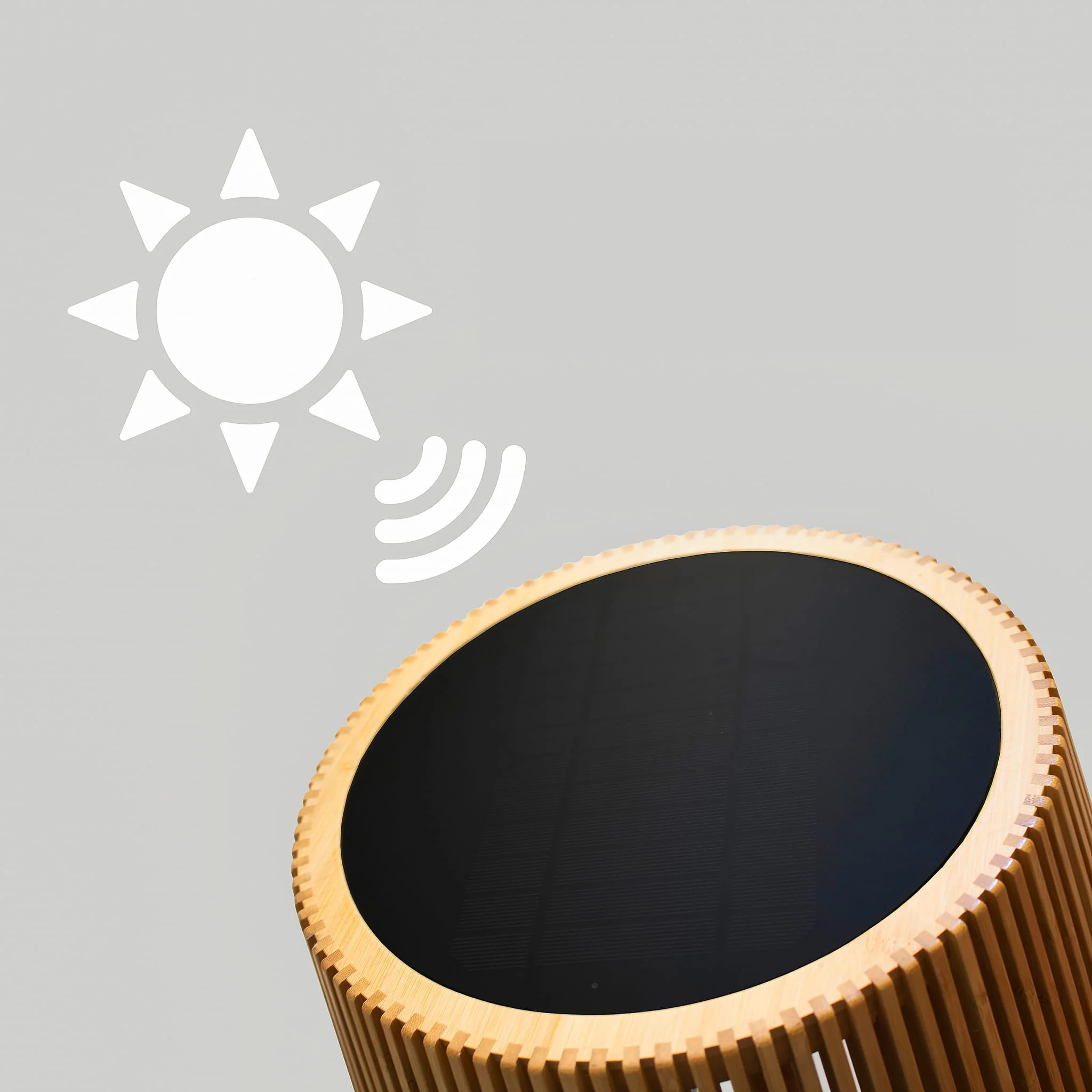 Okinawa<br> Solar-charged Floor Lamp - Image 5