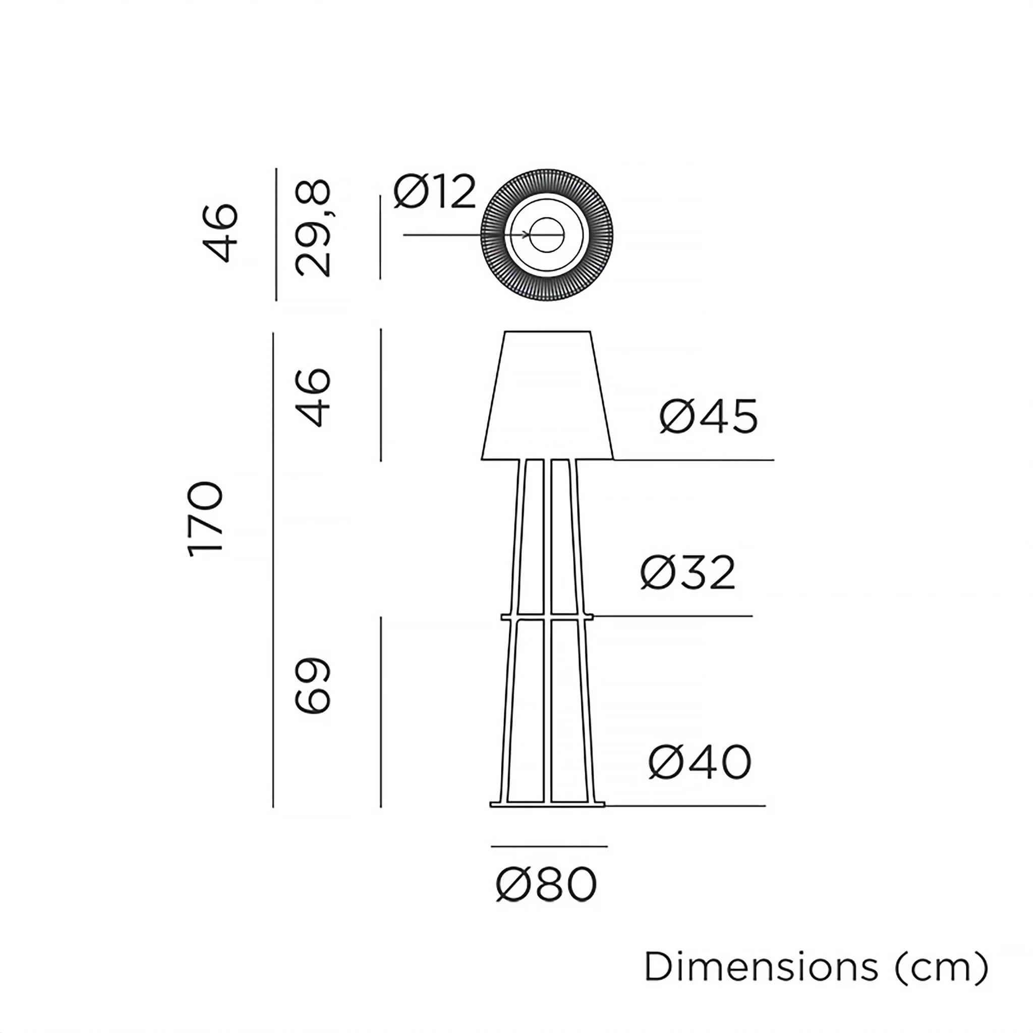 Okinawa<br> Solar-charged Floor Lamp - Image 7