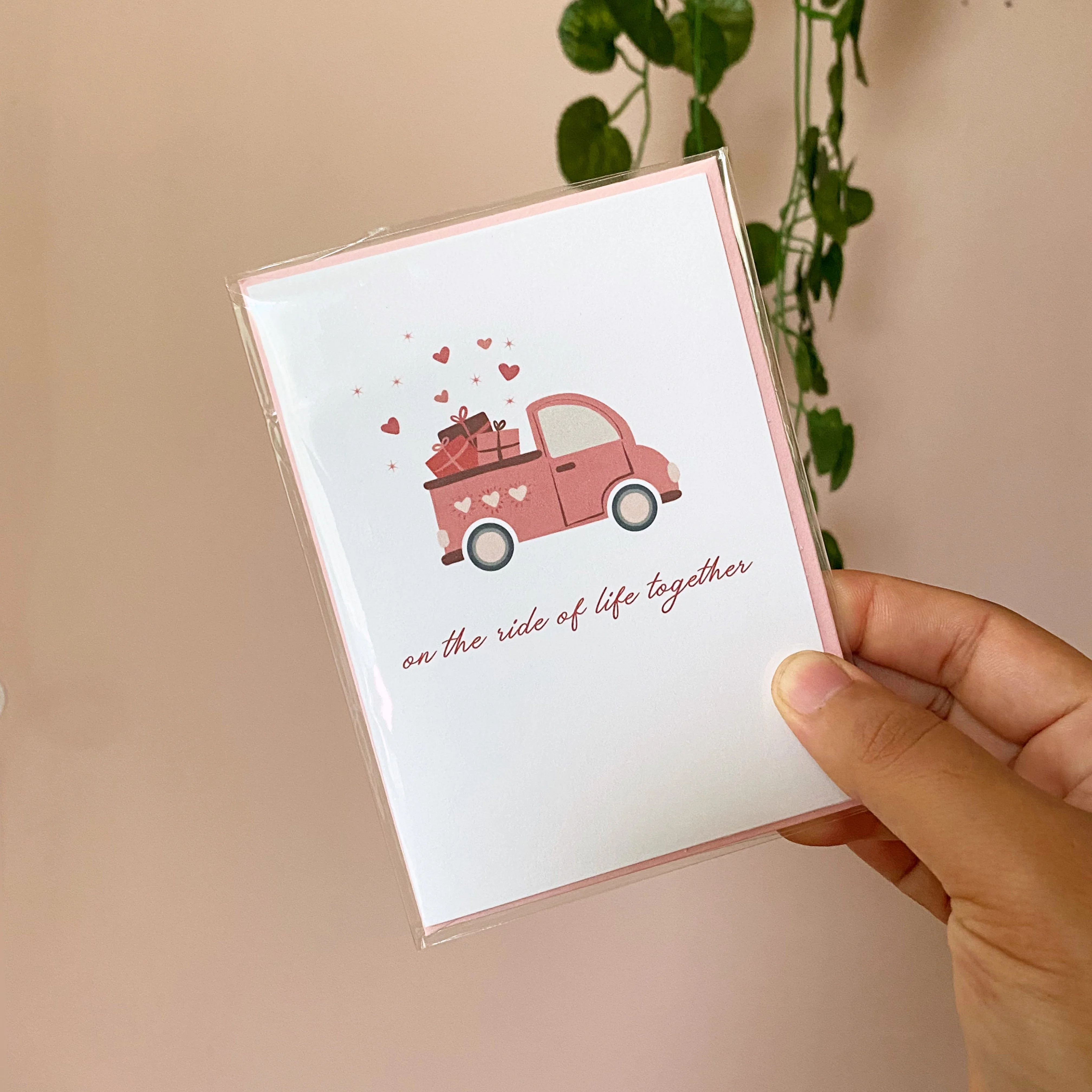 On the Ride of Life Together Mini Greeting Card - Image 4