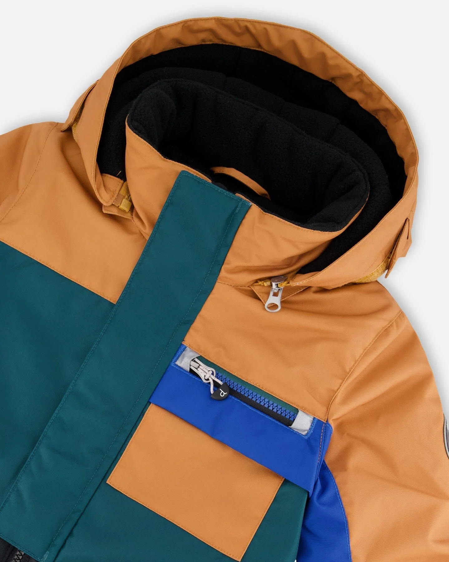 One-Piece Play Snowsuit Colorblocked And Black - Image 6