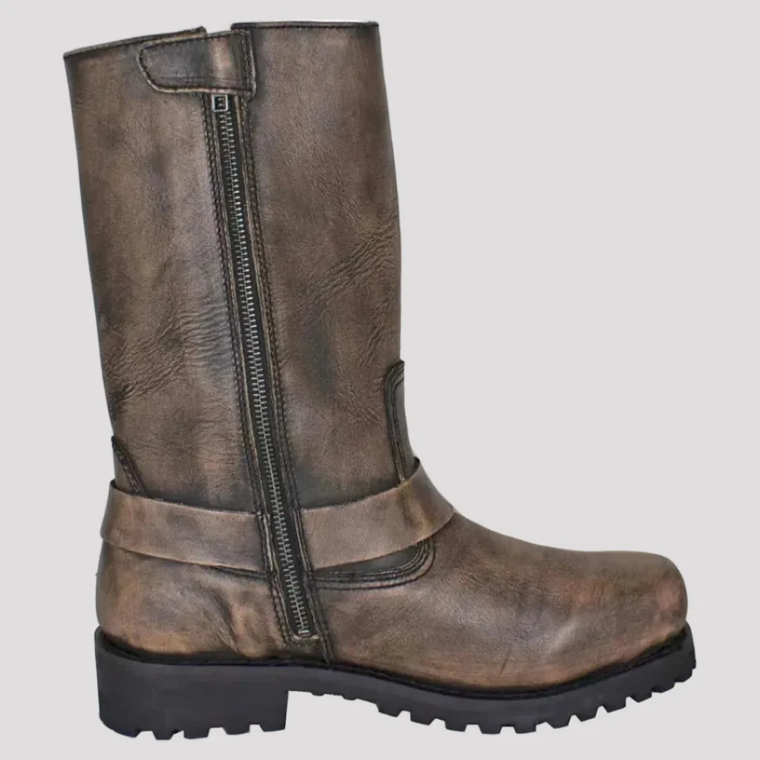 Open Road Men's Harness Motorcycle Boots - Image 10