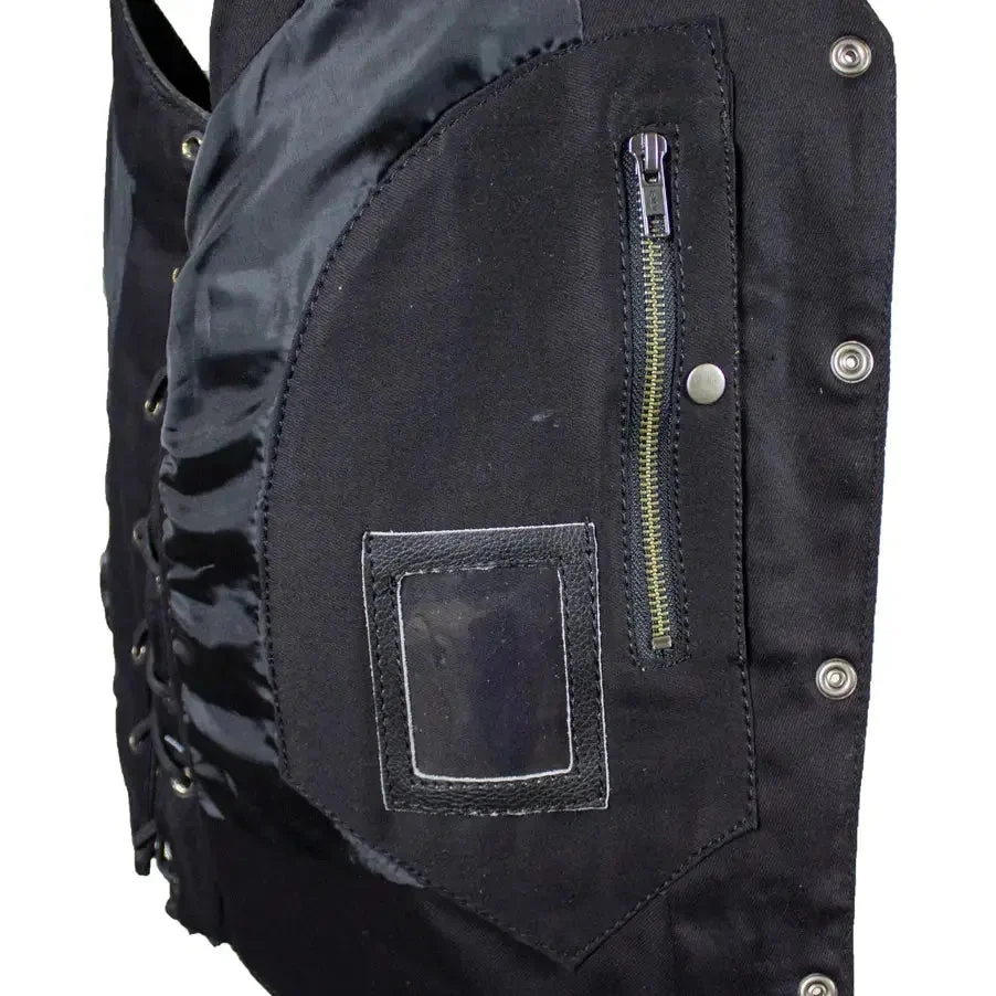 Open Road Women's Leather Vest - Image 6