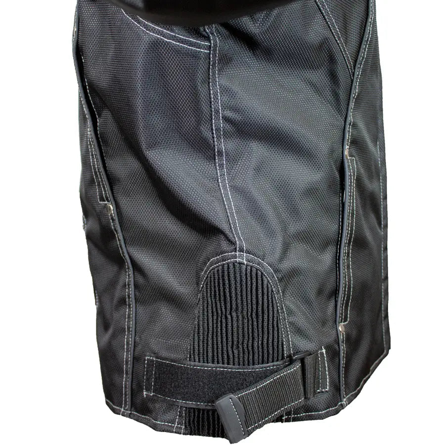 Open Road Women's Zip-Out Hoodie Reflective Textile Motorcycle Jacket - Image 8