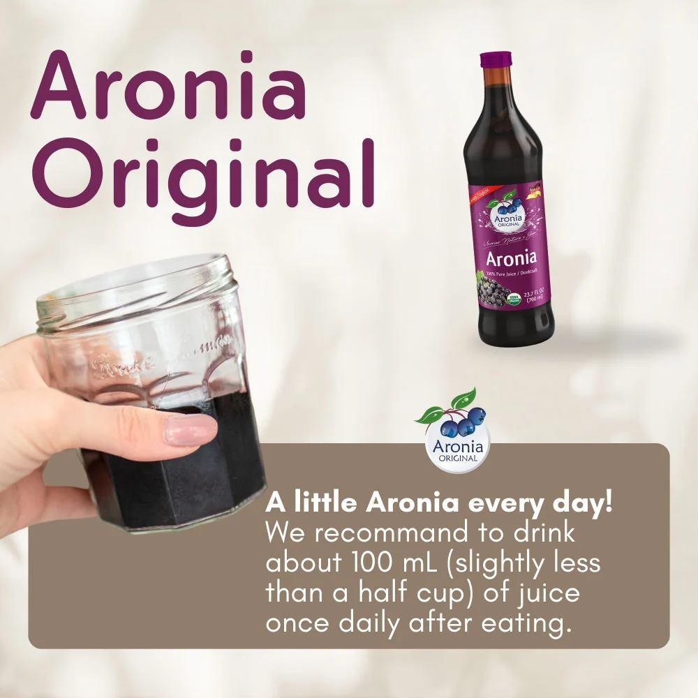 Organic Aronia Juice 23.7 Fl Oz (700 ml) - Image 6