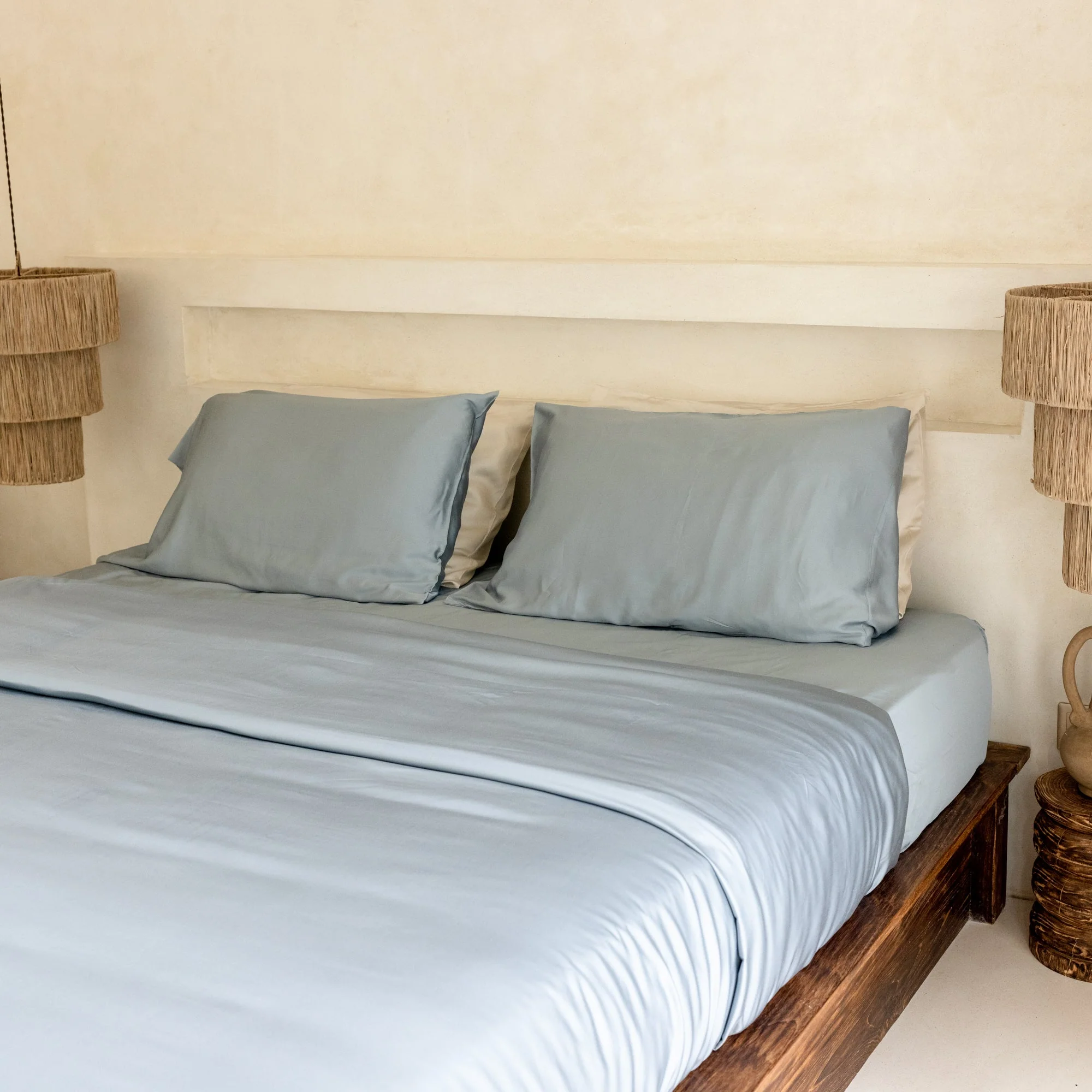 Organic Bamboo Sateen Bed Sheet Set - Image 19