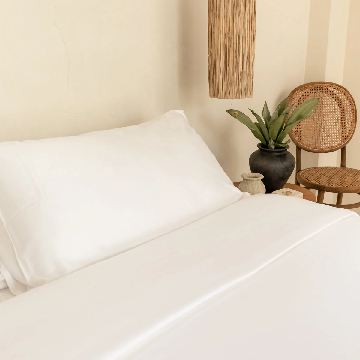 Organic Bamboo Sateen Bed Sheet Set - Image 3