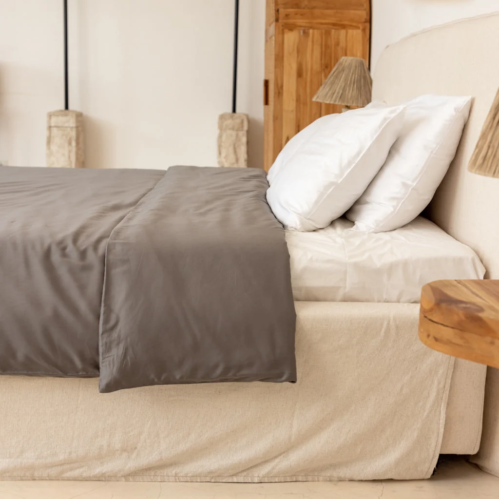 Organic Bamboo Sateen Duvet Cover Set - Image 29