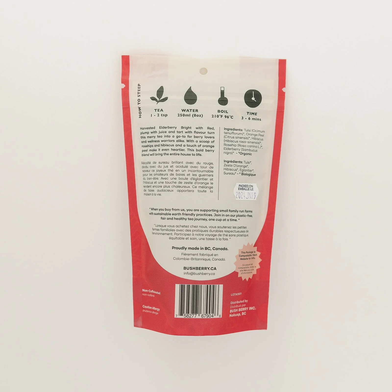 Organic Berry Berry Tea - Image 4