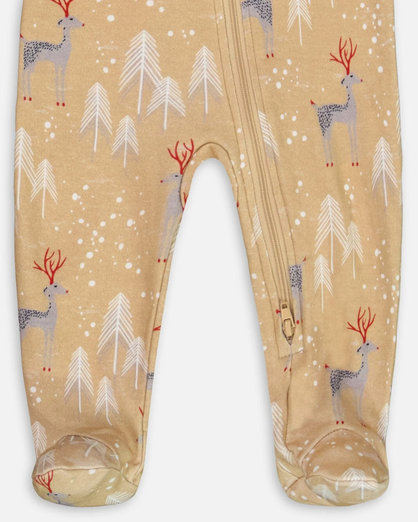 Organic Cotton Baby One Piece Family Christmas Pajama - Image 3