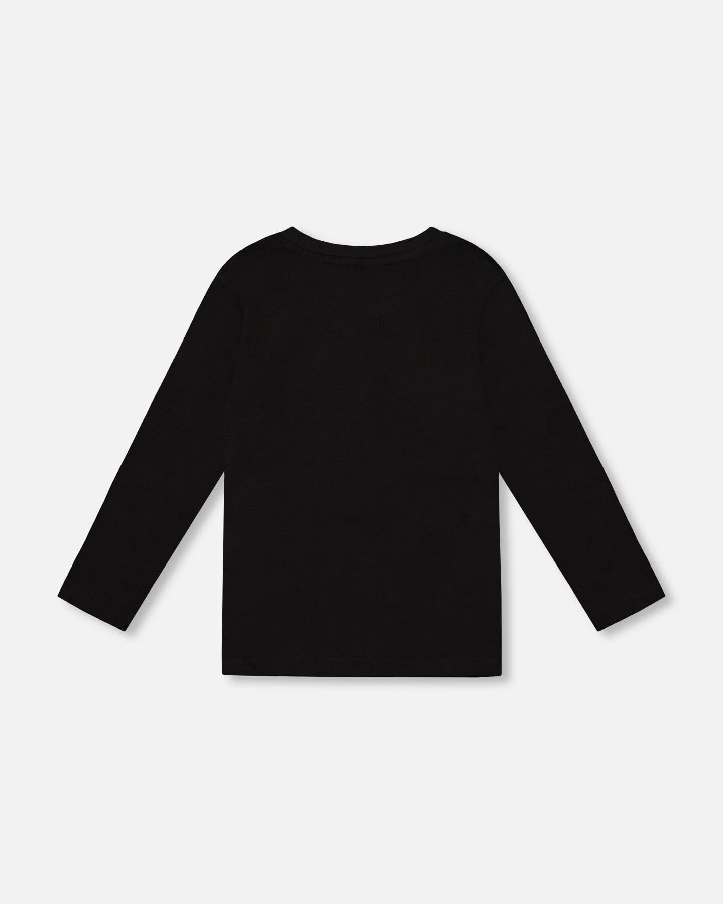 Organic Cotton Jersey Pocket T-Shirt Black - Image 3