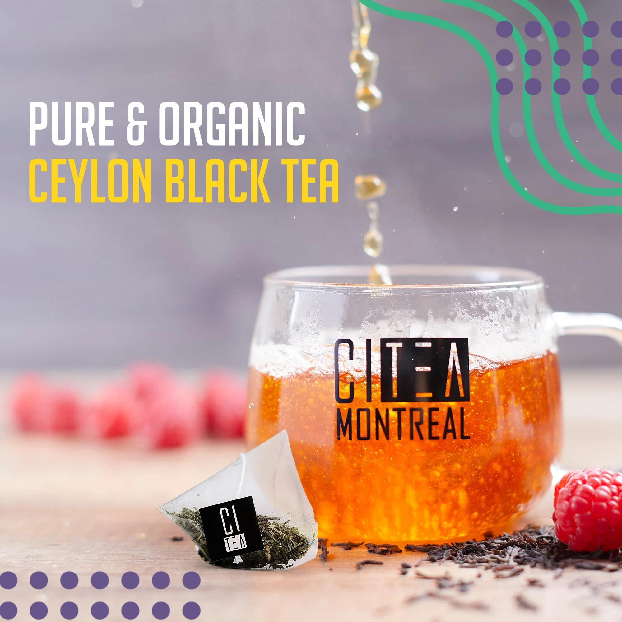 Organic Orange Pekoe - 24 Pyramid Tea Bags - Image 4