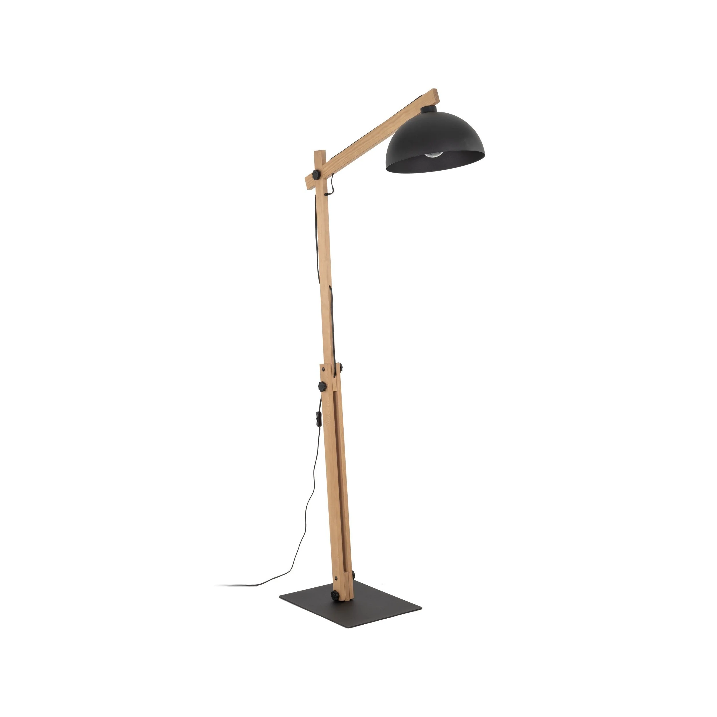 OSLO Black Scandinavian Floor Lamp for Living Room, Bedroom & Office – Modern Minimalist Lighting - Image 2