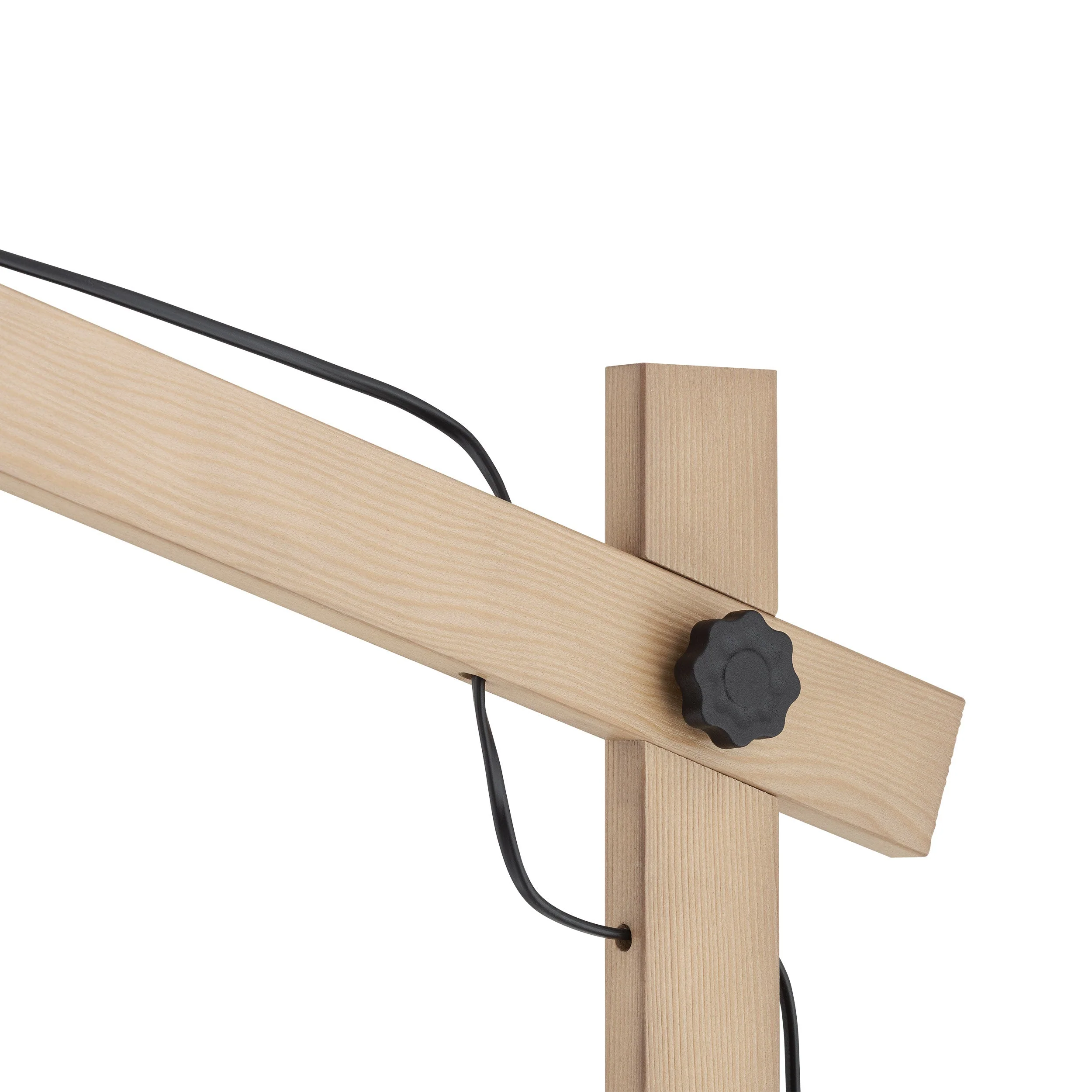 OSLO Black Scandinavian Floor Lamp for Living Room, Bedroom & Office – Modern Minimalist Lighting - Image 5