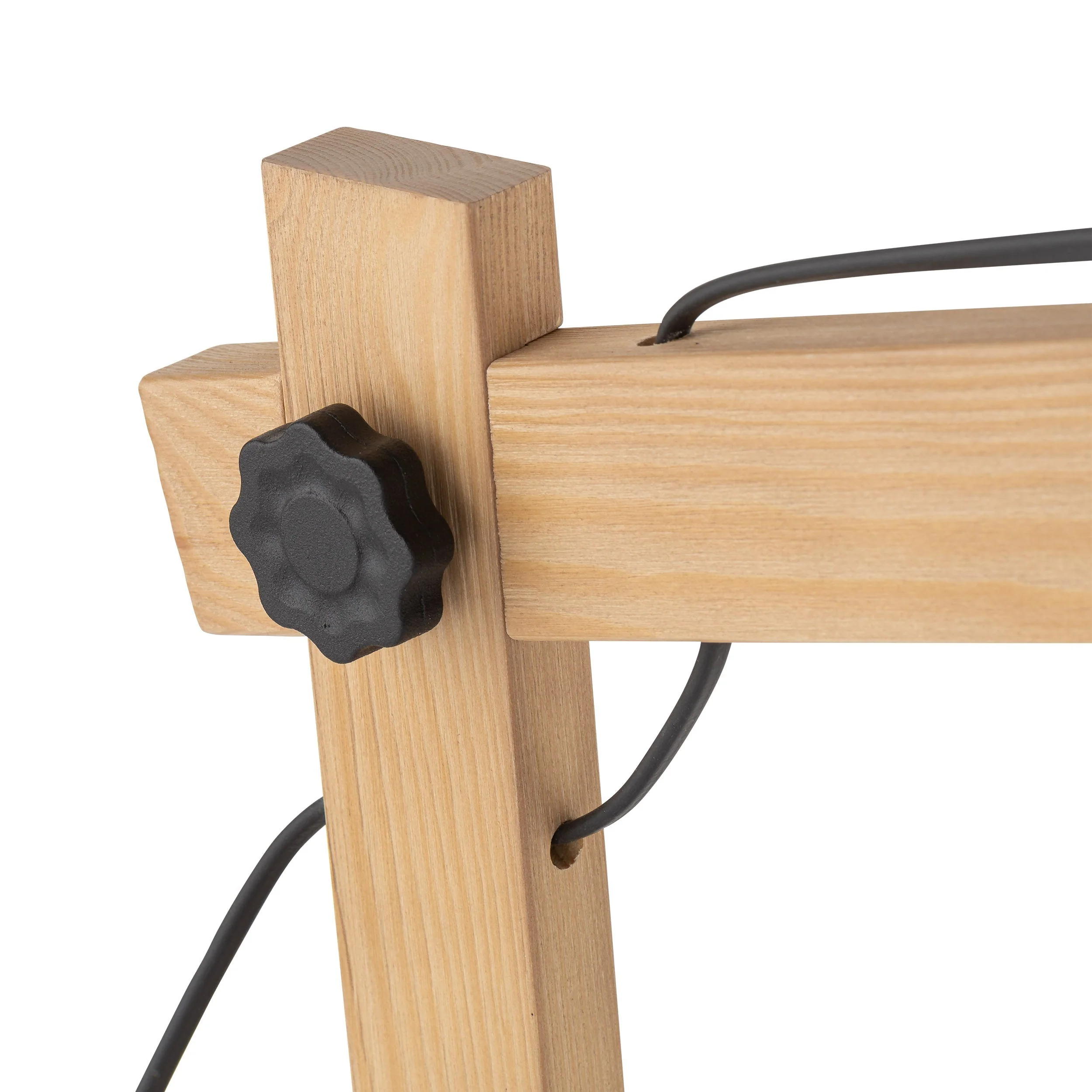 OSLO Black Scandinavian Table Lamp for Bedroom & Nightstand - Image 5