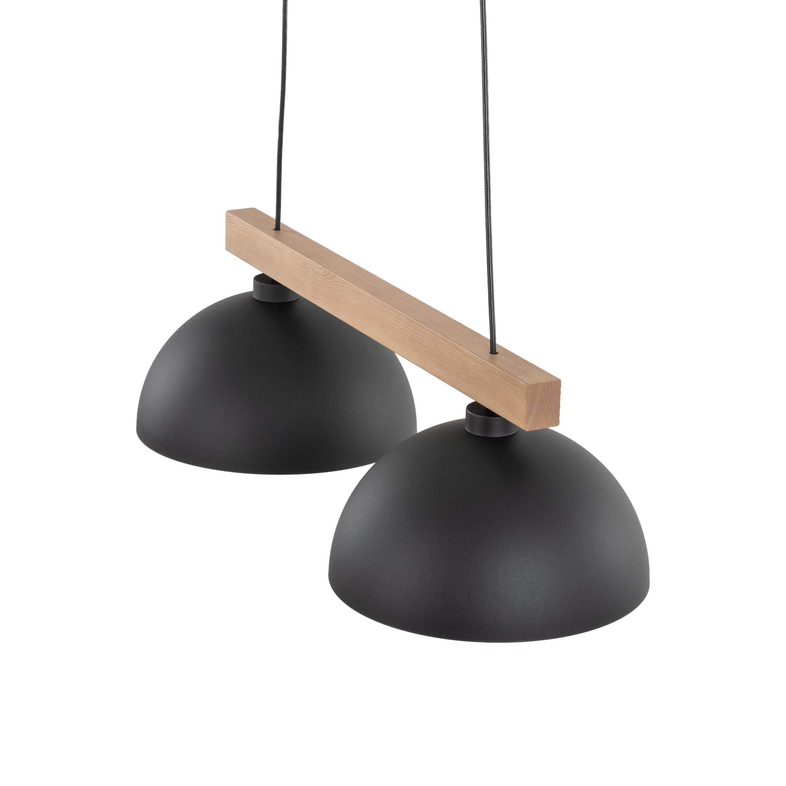 Oslo Black Scandinavian Minimalist Pendant Ceiling Light for Kitchen Island & Dining Room - Image 4